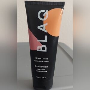 BLAQ Urban Detox Exfoliating Aloe Charcoal Cleanser 5.07oz New